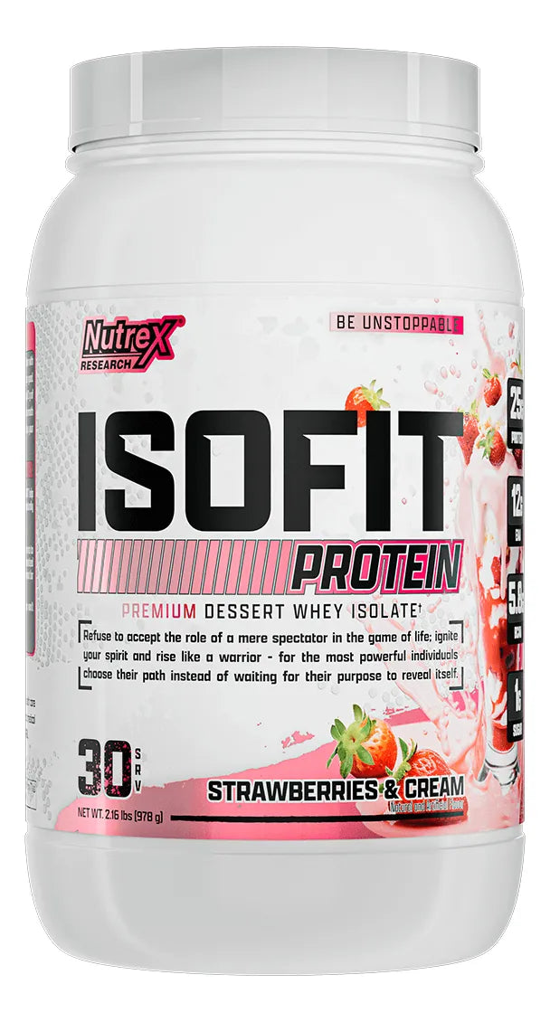 Proteina IsoFit Nutrex 2LB 30 Servicios